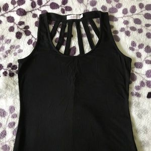 Black Tight Tank Top